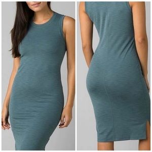 Prana Teal Midi Dress